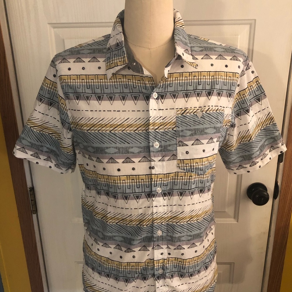 Eighty Eight men’s short sleeve button down shirt
